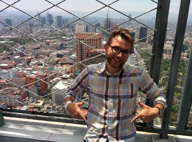 View from the top of the Torre Latinoamerica