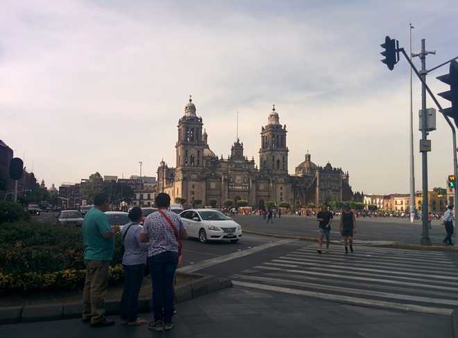 Return to Mexico in the historical center